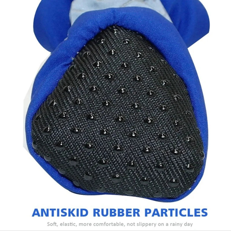 TrekPaws Anti-slip Adventure Booties 4pcs/set Blue